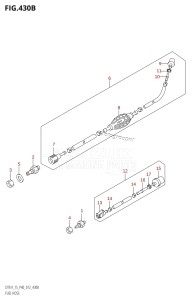 DT9.9 From 00996-210001 (P40)  2012 drawing FUEL HOSE (DT15K:P36)