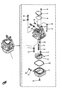 25V drawing CARBURETOR