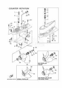 FL300BETX drawing PROPELLER-HOUSING-AND-TRANSMISSION-4