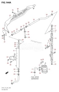 DF150Z From 15002Z-110001 (E03)  2011 drawing FUEL INJECTOR