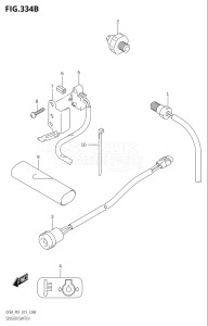 00801F-910001 (2019) 8hp P01-Gen. Export 1 (DF8A  DF8AR) DF8A drawing SENSOR / SWITCH (DF8AR,DF9.9AR)