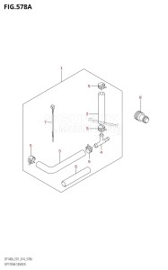 DF100A From 10003F-410001 (E01 E40)  2014 drawing OPT:TRIM SENDER