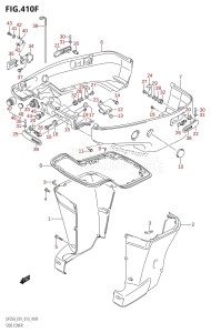 DF250Z From 25003Z-310001 (E01 E40)  2013 drawing SIDE COVER (DF225T:E40:(X-TRANSOM,XX-TRANSOM))