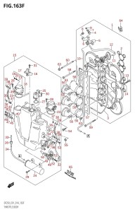 DF225Z From 22503Z-410001 (E01 E40)  2014 drawing THROTTLE BODY (DF225T:E40)