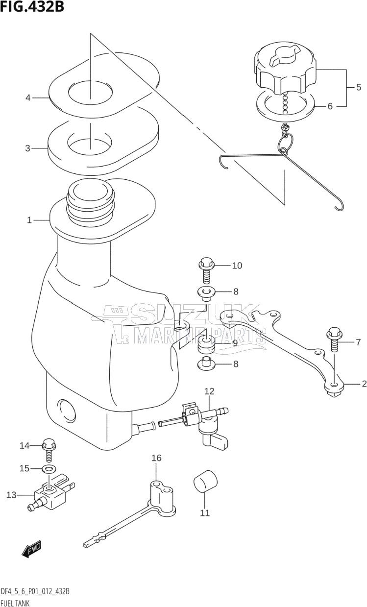 FUEL TANK (DF5:P01)