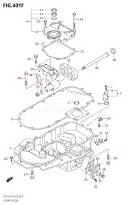 DF175ZG From 17502Z-410001 (E03)  2014 drawing ENGINE HOLDER (DF175TG:E03)