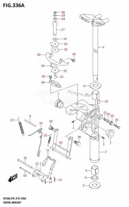 DF20A From 02002F-910001 (P01 P40)  2019 drawing SWIVEL BRACKET (DF9.9B,DF15A,DF20A:P01)