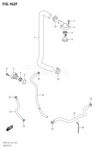 08002F-610001 (2016) 80hp E01 E40-Gen. Export 1 - Costa Rica (DF80A) DF80A drawing THERMOSTAT (DF80A:E40)