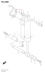 06003F-610001 (2016) 60hp E01 E40-Gen. Export 1 - Costa Rica (DF60AVT  DF60AVTH) DF60A drawing GAS CYLINDER (DF60AQH:E01)