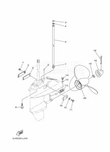 E40GMHL drawing LOWER-CASING-x-DRIVE-4