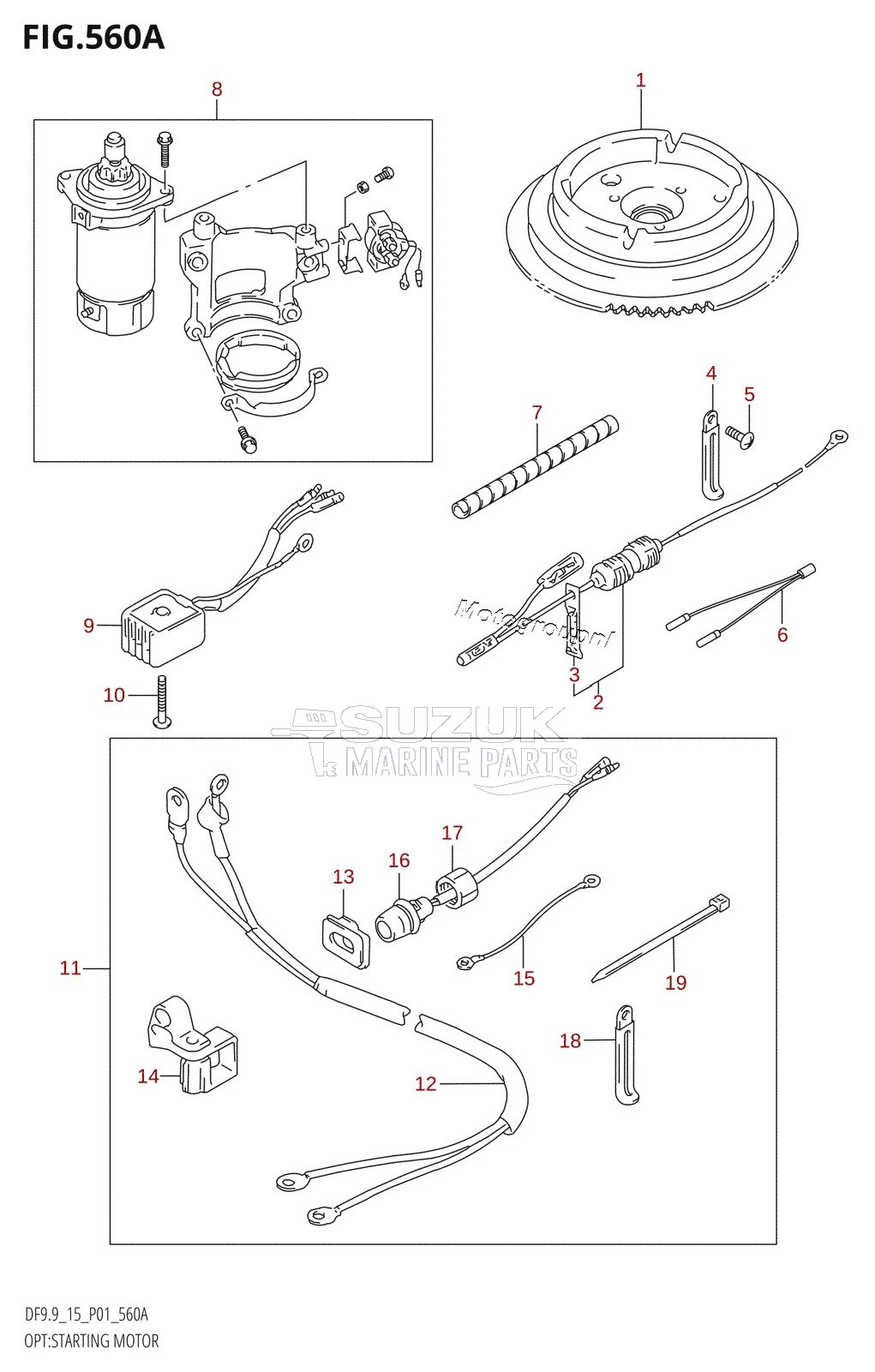 OPT:STARTING MOTOR (K4)