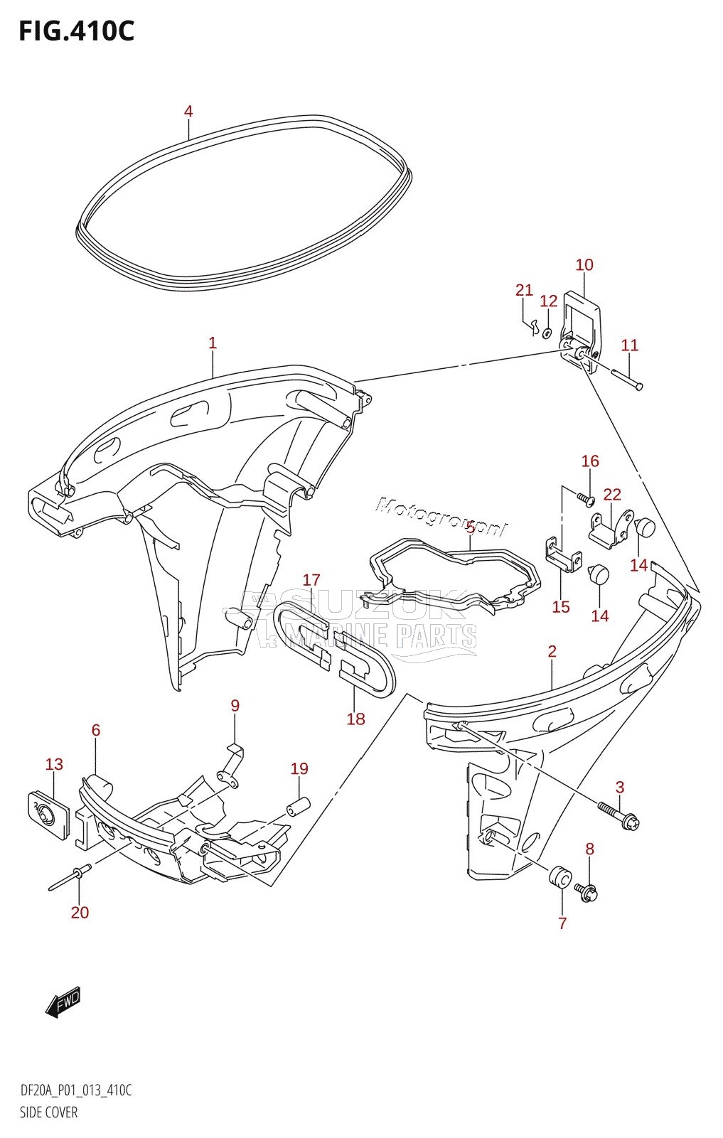 SIDE COVER (DF15A:P01)