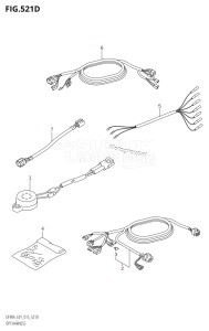 DF80A From 08002F-710001 (E03)  2017 drawing OPT:HARNESS (DF70ATH:E40)