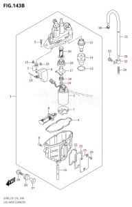 DF80A From 08002F-610001 (E01 E40)  2016 drawing FUEL VAPOR SEPARATOR (DF70A:E40)