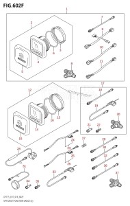 DF175ZG From 17502Z-610001 (E01 E40)  2016 drawing OPT:MULTI FUNCTION GAUGE (2) (DF175TG:E40)