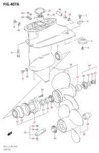 DF9.9 From 00992F-680001 (P03)  2006 drawing GEAR CASE