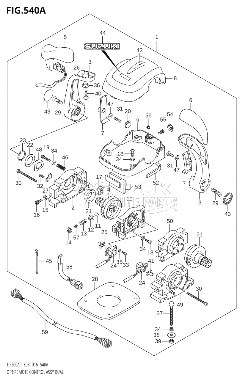 OPT:REMOTE CONTROL ASSY DUAL