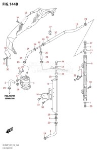 DF200AP From 20003P-810001 (E01 E40)  2018 drawing FUEL INJECTOR (E40)