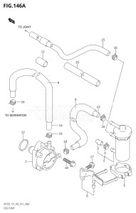 11501Z-980001 (2009) 115hp E03-USA (DF115ZK9) DF115Z drawing FUEL PUMP