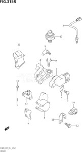 04004F-410001 (2014) 40hp E34-Italy (DF40AST) DF40A drawing SENSOR (DF60AVT:E01)