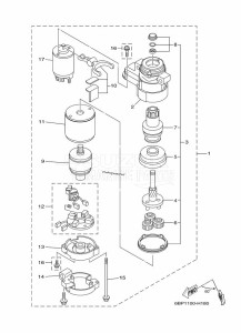 F25DEL drawing STARTING-MOTOR