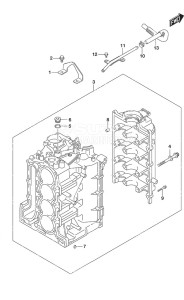 DF 90A drawing Cylinder Block