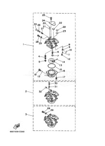 E75B drawing CARBURETOR