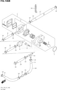 00402F-510001 (2005) 4hp P03-U.S.A (DF4) DF4 drawing FUEL PUMP (DF6:P03)