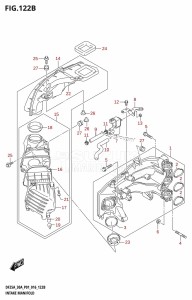 DF30A From 03003F-610001 (P01 P40)  2016 drawing INTAKE MANIFOLD (DF25AR:P01)