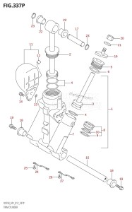 DF250 From 25003F-210001 (E01 E40)  2012 drawing TRIM CYLINDER (DF200T:E40:L-TRANSOM)