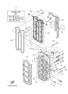 FL150AETX drawing CYLINDER--CRANKCASE-2