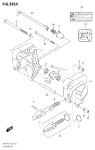 DF8A From 00801F-140001 (E01 P01   -)  2021 drawing CLAMP BRACKET (DF8A,DF9.9A)