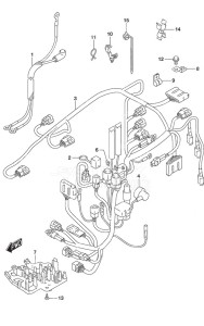 DF 30A drawing Harness Remote Control