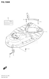 20002Z-510001 (2005) 200hp E01 E40-Gen. Export 1 - Costa Rica (DF200Z) DF200Z drawing RING GEAR COVER (DF250Z:E40)