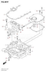 04003F-710001 (2017) 40hp E01-Gen. Export 1 (DF40A  DF40AQH  DF40ATH) DF40A drawing ENGINE HOLDER (DF50ATH:E01)