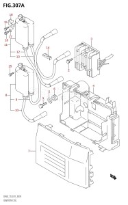 DF60 From 06001F-861001 (E01)  1998 drawing IGNITION COIL