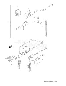 DT25C From 02507-971001 ()  1999 drawing OPTIONAL : ELECTRICAL (FOR MANUAL STARTER)(2)