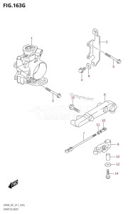 DF70A From 07003F-710001 (E01 E40)  2017 drawing THROTTLE BODY (DF90A:E01)