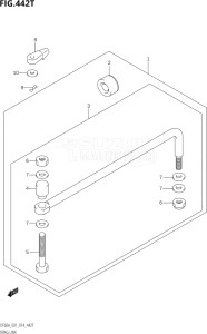 05003F-410001 (2014) 50hp E01-Gen. Export 1 (DF50A  DF50ATH) DF50A drawing DRAG LINK (DF60AVTH:E01)