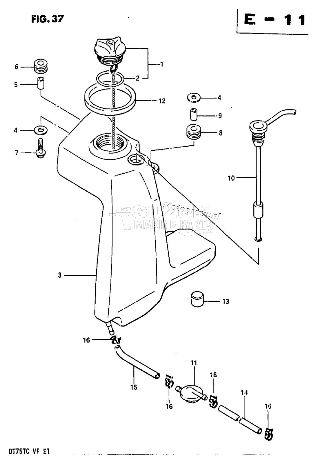 OIL TANK (MODEL VF)