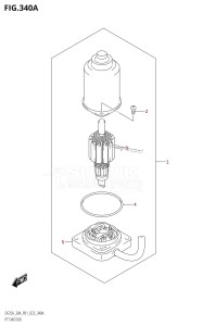 DF30A From 03003F-140001 (P01 P40)  2021 drawing PTT MOTOR (DF25AT,DF25ATH,DF30AT,DF30ATH)