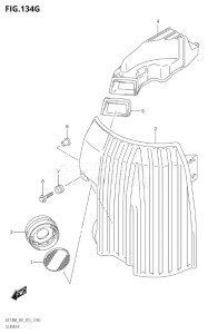 14003Z-610001 (2016) 140hp E01-Gen. Export 1 (DF140AZ) DF140AZ drawing SILENCER (DF140AT:E40)