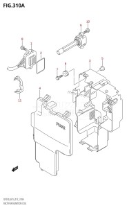 DF200Z From 20002Z-210001 (E01 E40)  2012 drawing RECTIFIER /​ IGNITION COIL