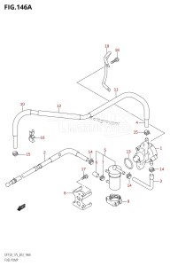 DF175Z From 17502Z-110001 (E03)  2011 drawing FUEL PUMP (K6,K7,K8)