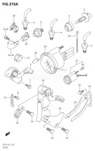 DF250Z From 25001Z-780001 (E01 E40)  2007 drawing SENSOR