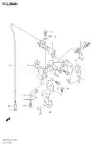 06002F-410001 (2014) 60hp E03-USA (DF60A) DF60A drawing CLUTCH SHAFT (DF50AVT)