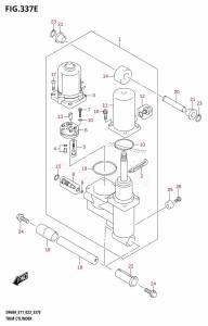 DF40A From 04004F-040001 (E01 E03 E11 E34, USA)  2020 drawing TRIM CYLINDER ((DF50AVT,DF50AVTH,DF60AVT,DF40ASVT,DF60AVTH):(020,021))