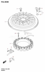 DF325A From 32501F-040001 (E01 E40)  2020 drawing MAGNETO (DF300B,DF300BMD)