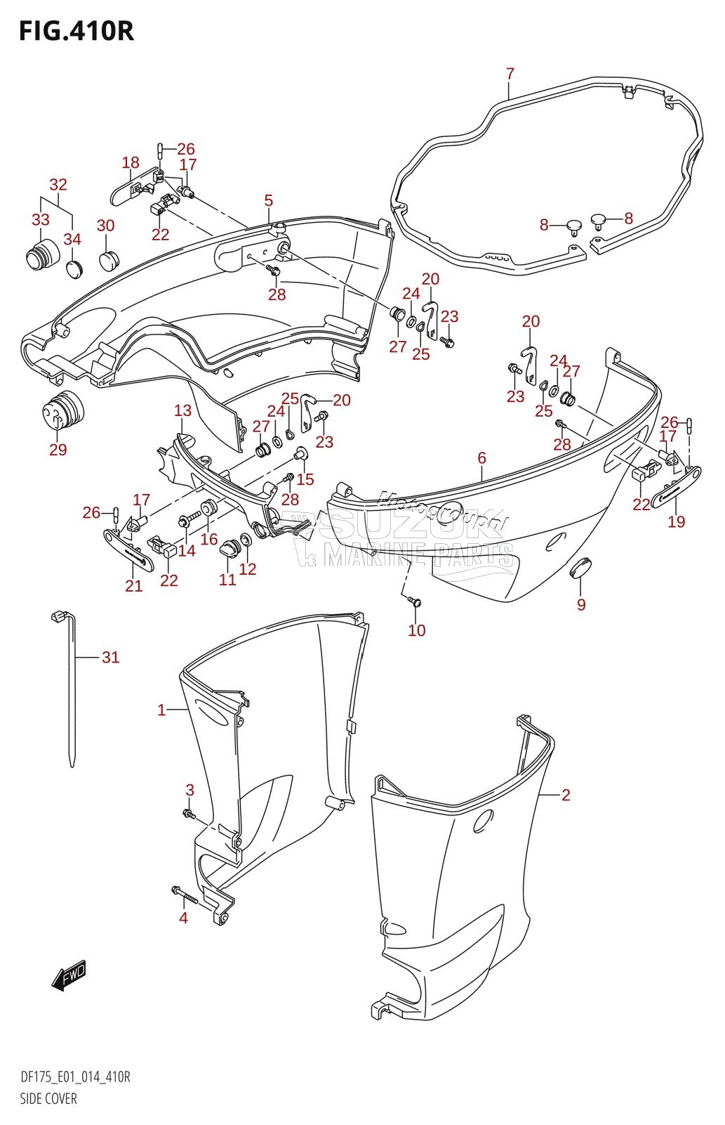 SIDE COVER (DF175ZG:E01)