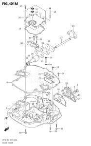 20002Z-210001 (2012) 200hp E01 E40-Gen. Export 1 - Costa Rica (DF200Z) DF200Z drawing ENGINE HOLDER (DF250Z:E40)